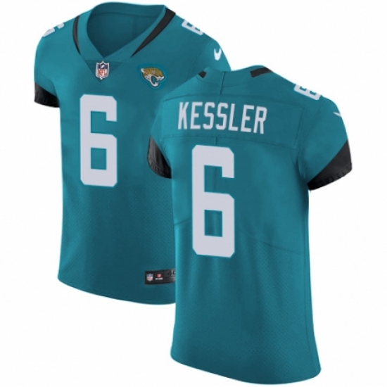 Men's Nike Jacksonville Jaguars 6 Cody Kessler Black Alternate Vapor Untouchable Elite Player NFL Jersey