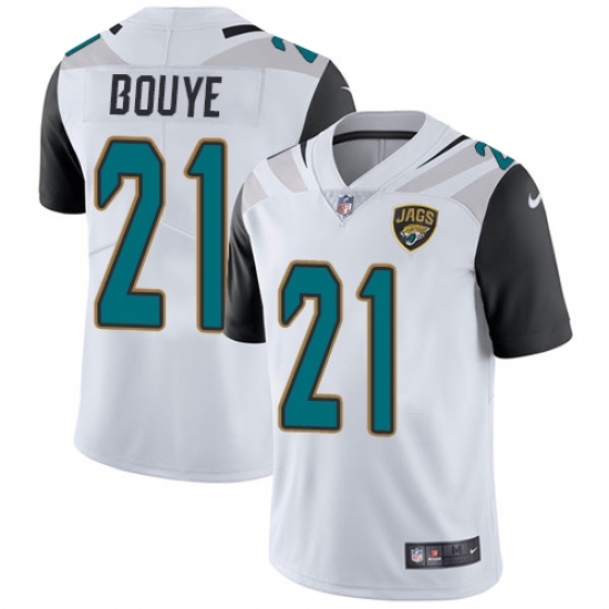 Men's Nike Jacksonville Jaguars 21 A.J. Bouye White Vapor Untouchable Limited Player NFL Jersey