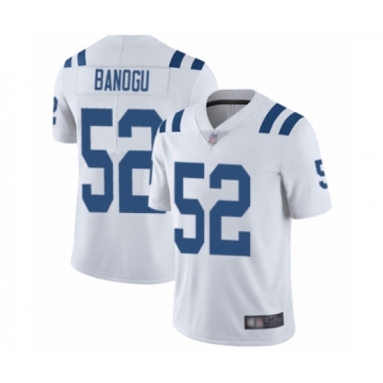 Men's Indianapolis Colts 52 Ben Banogu White Vapor Untouchable Limited Player Football Jersey