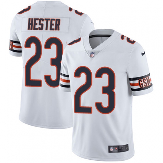 Youth Nike Chicago Bears 23 Devin Hester White Vapor Untouchable Limited Player NFL Jersey