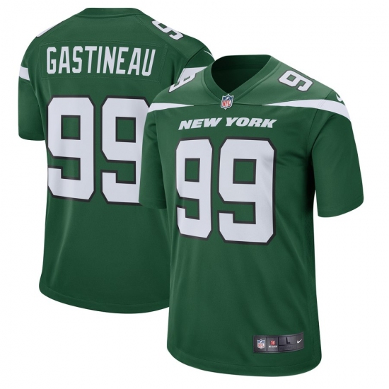 Men'sNew York Jets 99 Mark Gastineau Nike Retired Player Jersey - Green