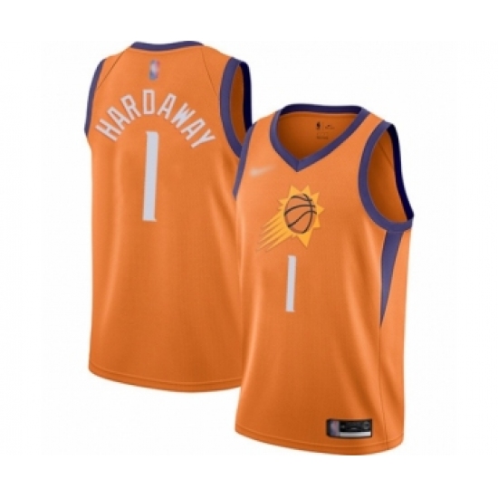 Youth Phoenix Suns 1 Penny Hardaway Swingman Orange Finished Basketball Jersey - Statement Edition
