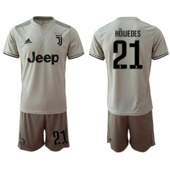 Juventus 21 Howedes Away Soccer Club Jersey