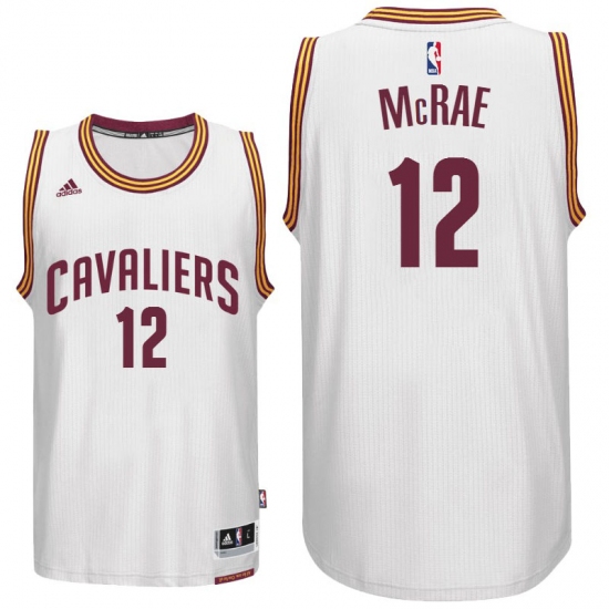 Cleveland Cavaliers 12 Jordan McRae New Swingman White Home Jersey