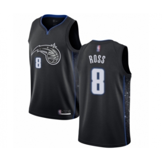 Women's Orlando Magic 8 Terrence Ross Swingman Black Basketball Jersey - City Edition