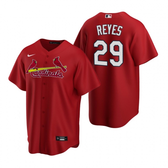 Men's Nike St. Louis Cardinals 29 Alex Reyes Red Alternate Stitched Baseball Jersey