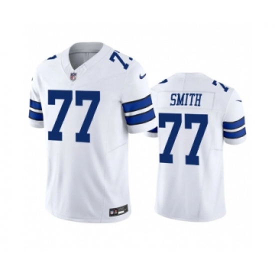 Men's Nike Dallas Cowboys 77 Tyron Smith White 2023 F.U.S.E. Limited Stitched Football Jersey