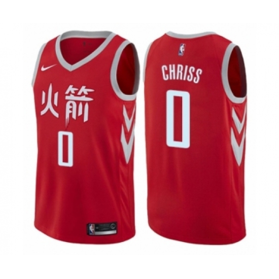 Men's Nike Houston Rockets 13 James Harden Red Swingman Jersey - Earned Edition (2)