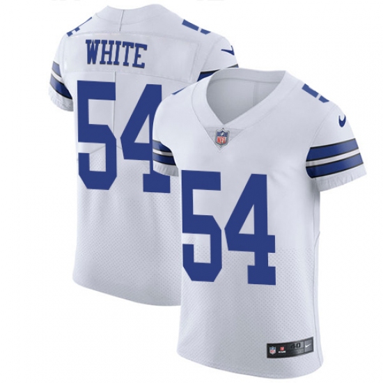 Men's Nike Dallas Cowboys 54 Randy White Elite White NFL Jersey