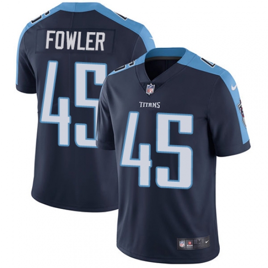 Youth Nike Tennessee Titans 45 Jalston Fowler Elite Navy Blue Alternate NFL Jersey