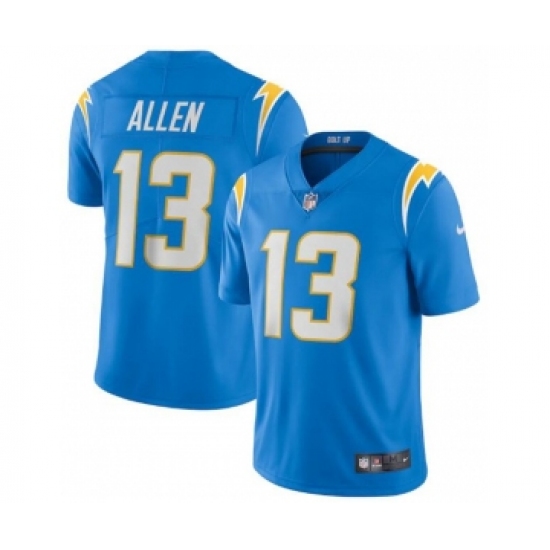 Youth Los Angeles Chargers 13 Keenan Allen Blue Vapor Untouchable Limited Stitched Jersey