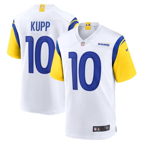 Men's Los Angeles Rams 10 Cooper Kupp Nike White Alternate Limited Jersey.webp
