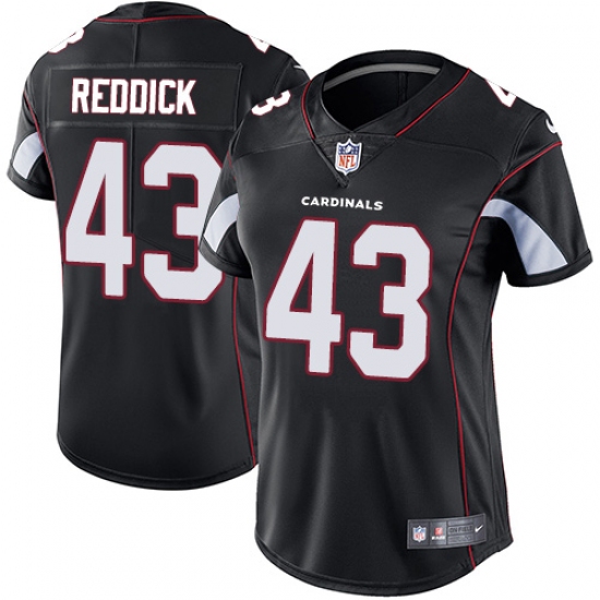 Women's Nike Arizona Cardinals 43 Haason Reddick Black Alternate Vapor Untouchable Limited Player NFL Jersey