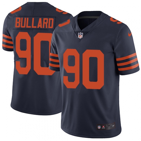 Youth Nike Chicago Bears 90 Jonathan Bullard Navy Blue Alternate Vapor Untouchable Limited Player NFL Jersey