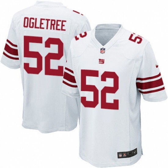 Men's Nike New York Giants 52 Alec Ogletree Game White NFL Jersey