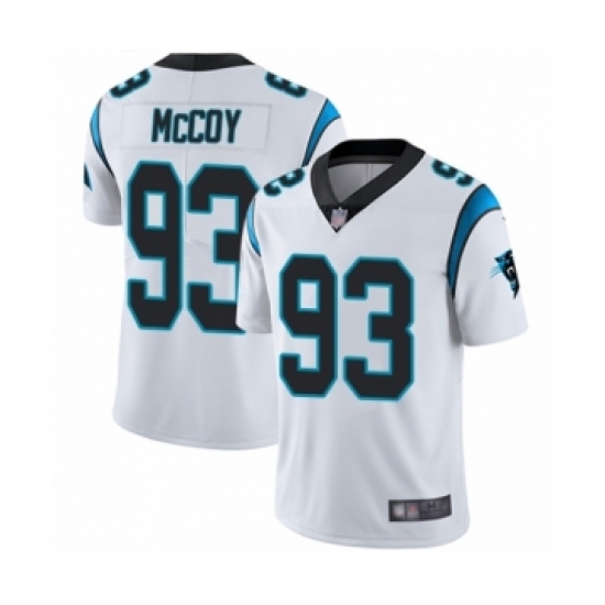 Youth Carolina Panthers 93 Gerald McCoy White Vapor Untouchable Limited Player Football Jersey
