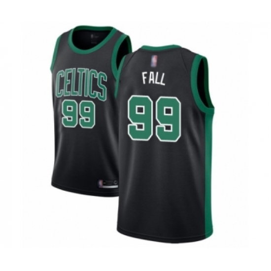 Women's Boston Celtics 99 Tacko Fall Swingman Black Basketball Jersey - Statement Edition