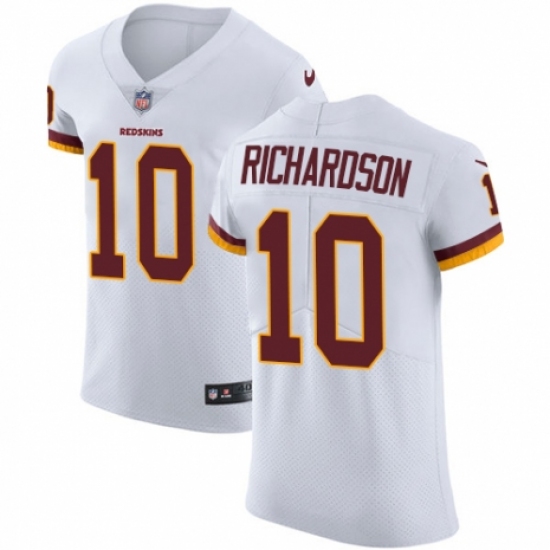 Men's Nike Washington Redskins 10 Paul Richardson White Vapor Untouchable Elite Player NFL Jersey