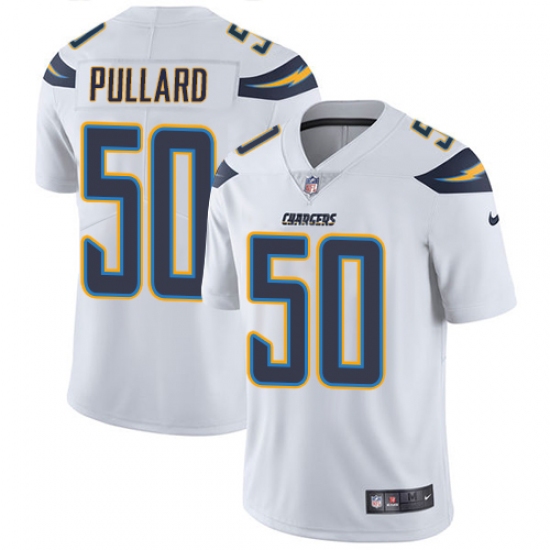 Youth Nike Los Angeles Chargers 50 Hayes Pullard White Vapor Untouchable Limited Player NFL Jersey