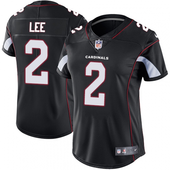 Women's Nike Arizona Cardinals 2 Andy Lee Black Alternate Vapor Untouchable Limited Player NFL Jersey