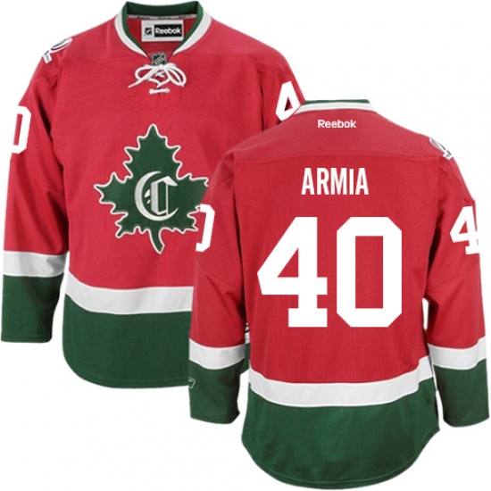 Youth Reebok Montreal Canadiens 40 Joel Armia Authentic Red New CD NHL Jersey