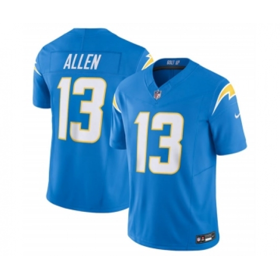 Men's Nike Los Angeles Chargers 13 Keenan Allen Blue 2023 F.U.S.E. Vapor Untouchable Limited Stitched Jersey