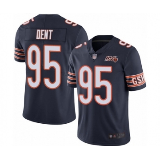 Youth Chicago Bears 95 Richard Dent Navy Blue Team Color 100th Season Limited Football Jersey