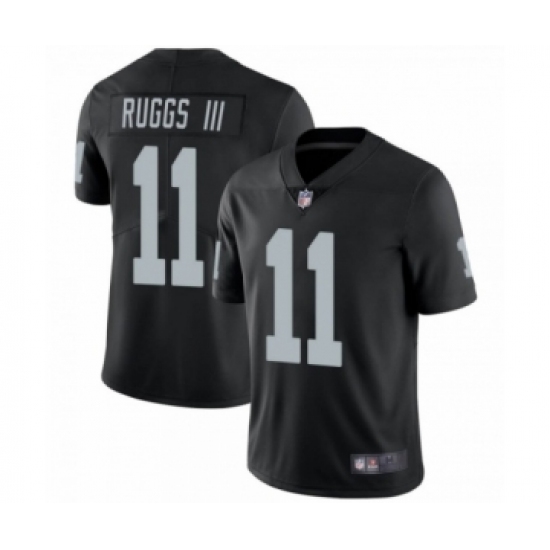 Men's Oakland Raiders 11 Henry Ruggs III Las Vegas Limited Black Team Color Vapor Untouchable Jersey