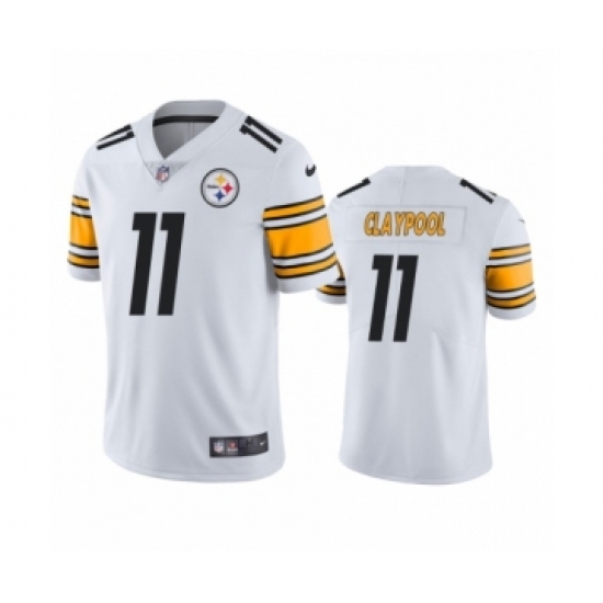 Pittsburgh Steelers 11 Chase Claypool White Vapor Untouchable Limited Jersey