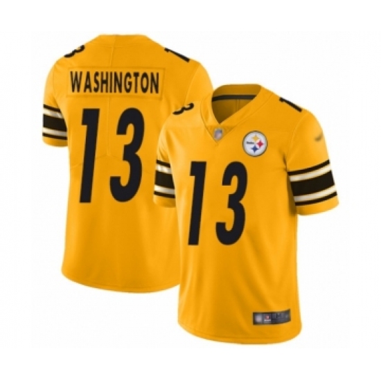 Youth Pittsburgh Steelers 13 James Washington Limited Gold Inverted Legend Football Jersey