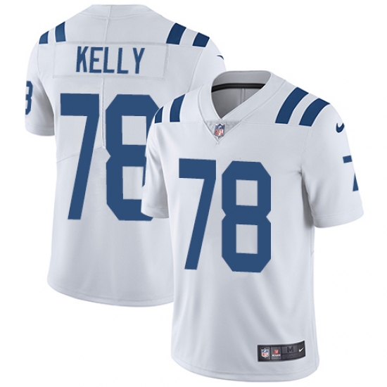 Youth Nike Indianapolis Colts 78 Ryan Kelly White Vapor Untouchable Limited Player NFL Jersey