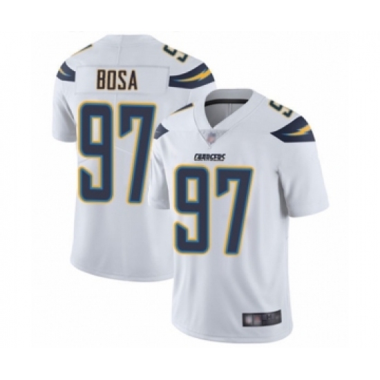 Men's Los Angeles Chargers 97 Joey Bosa White Vapor Untouchable Limited Player Football Jersey