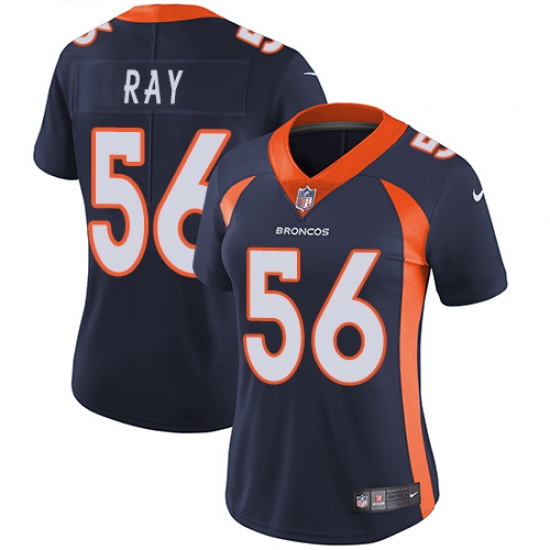 Women's Nike Denver Broncos 56 Shane Ray Navy Blue Alternate Vapor Untouchable Limited Player NFL Jersey