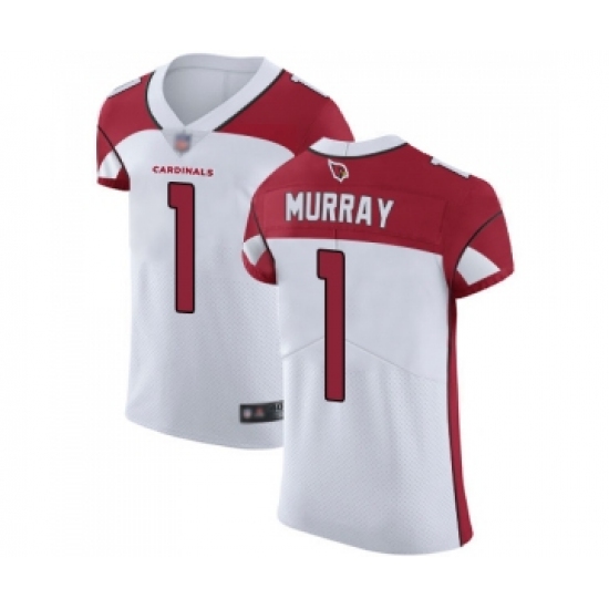 Men's Arizona Cardinals 1 Kyler Murray White Vapor Untouchable Elite Player Football Jersey