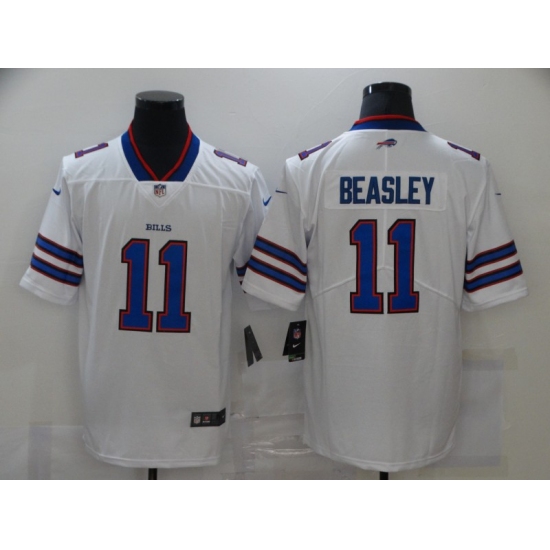 Men's Buffalo Bills 11 Cole Beasley White Nike Royal Limited Player Jersey