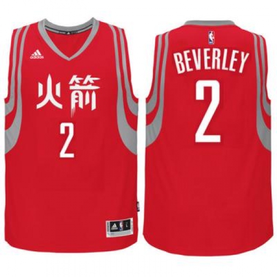 adidas Houston Rockets 2 Patrick Beverley Red Chinese New Year Swingman Jersey