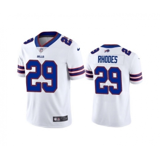 Men's Buffalo Bills 29 Xavier Rhodes White Vapor Untouchable Limited Stitched Jersey