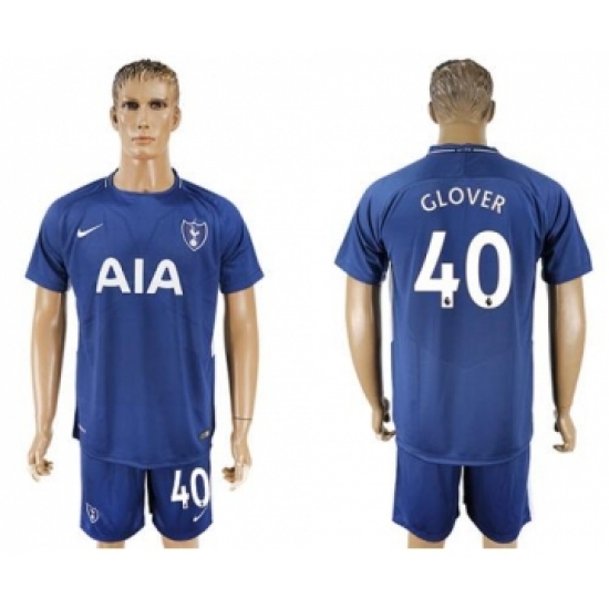 Tottenham Hotspur 40 Glover Away Soccer Club Jersey