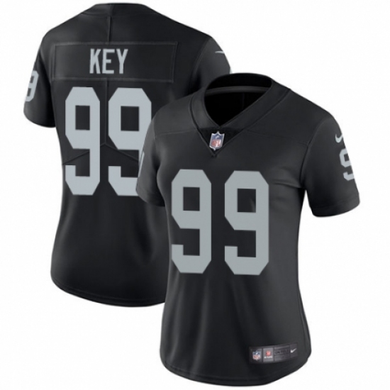 Women's Nike Oakland Raiders 99 Arden Key Black Team Color Vapor Untouchable Elite Player NFL Jersey