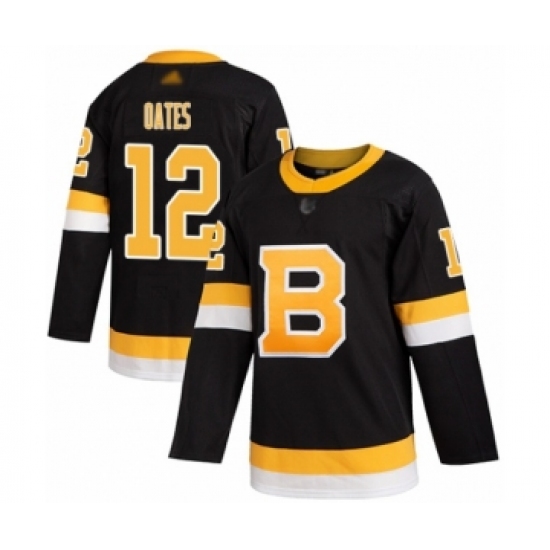 Youth Boston Bruins 12 Adam Oates Authentic Black Alternate Hockey Jersey