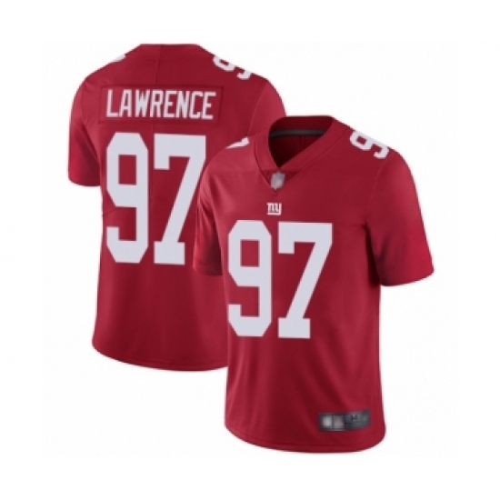 Men's New York Giants 97 Dexter Lawrence Red Alternate Vapor Untouchable Limited Player Football Jersey