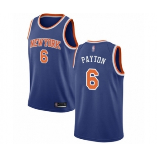 Youth New York Knicks 6 Elfrid Payton Swingman Royal Blue Basketball Jersey - Icon Edition