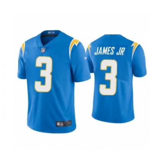 Men's Los Angeles Chargers 3 Derwin James Jr. Blue Vapor Untouchable Limited Stitched Jersey