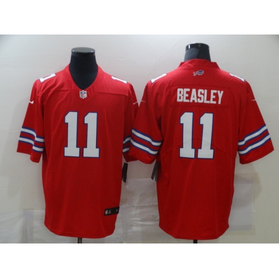 Men's Buffalo Bills 11 Cole Beasley Red Nike Royal Limited Player Jersey
