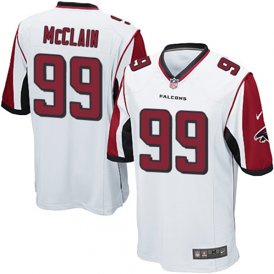 Men's Nike Atlanta Falcons 99 Terrell McClain Game White NFL Jersey