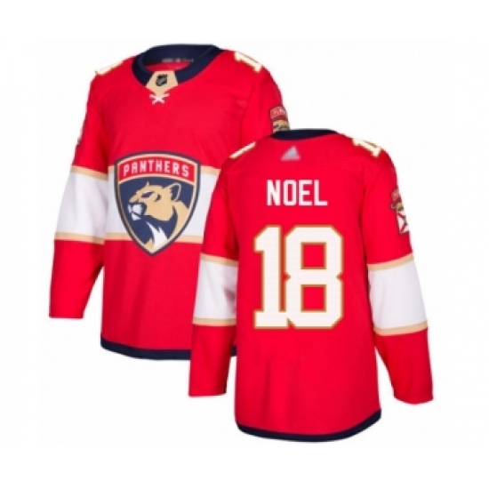 Youth Florida Panthers 18 Serron Noel Authentic Red Home Hockey Jersey