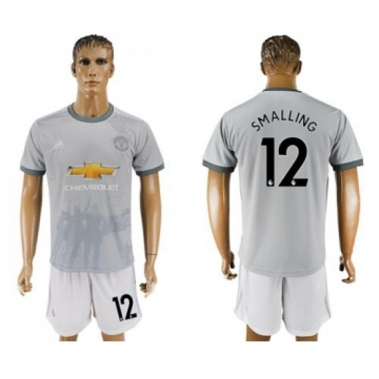 Manchester United 12 Smalling Sec Away Soccer Club Jersey