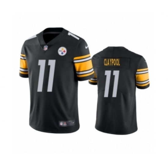 Pittsburgh Steelers 11 Chase Claypool Black 2020 NFL Draft Vapor Limited Jersey