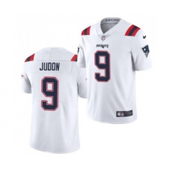 Men's New England Patriots 9 Matthew Judon White 2021 NEW Vapor Untouchable Stitched NFL Nike Limited Jersey