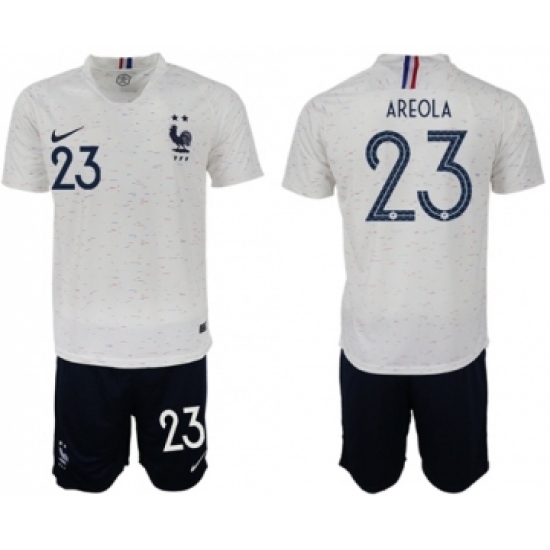 France 23 Areola Away Soccer Country Jersey